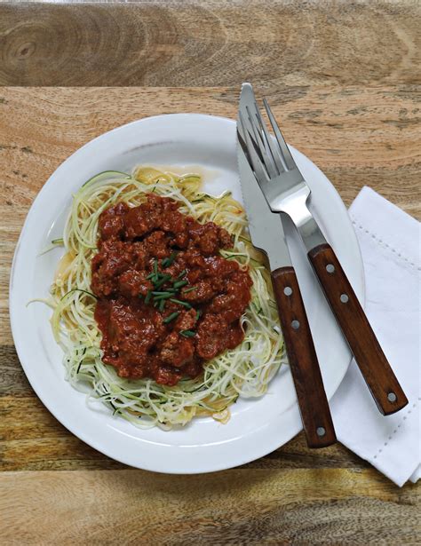 Meat Sauce Over Zoodles Recipes