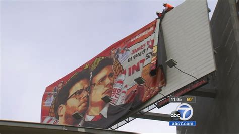 Sony hacking: 'The Interview' billboards in Hollywood taken down - ABC7