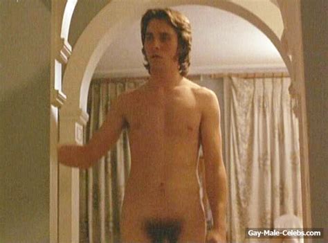 Christian Bale Nude And Flashing His Great Cock In Metroland The