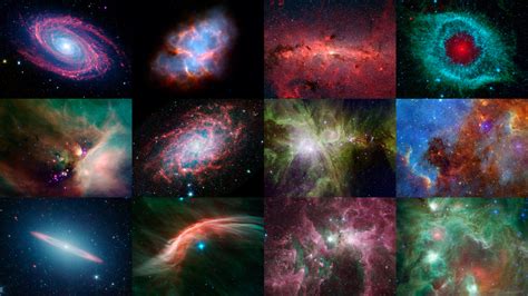 Space Images Nasas Spitzer 12th Anniversary Space Calendar