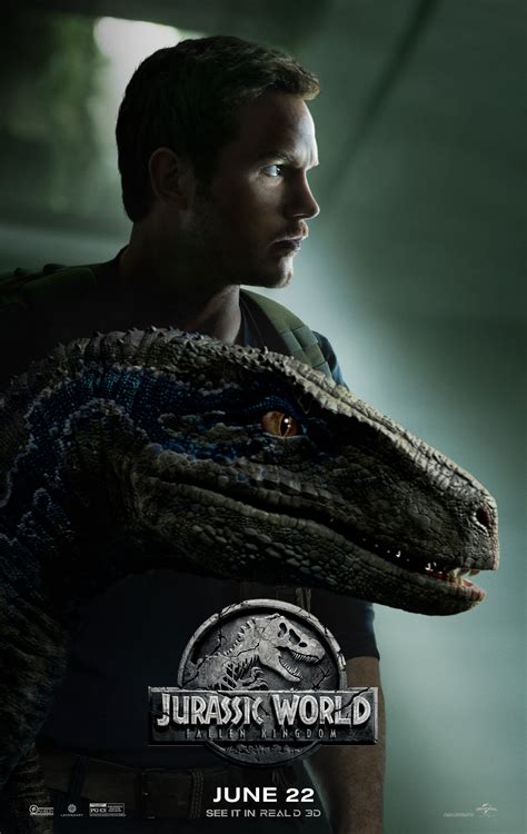 New Jurassic World Fallen Kingdom Poster Jurassic World Movie