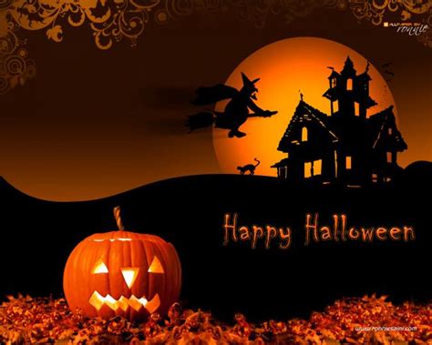 Free Download Scary Halloween 2012 Hd Wallpapers Pumpkins Witches