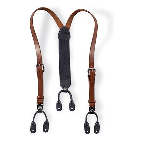 Mens Leather Suspenders 70915 Belts And Suspenders At Sportsmans Guide