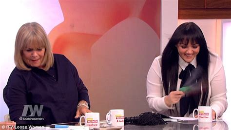 Linda Robson Fails To Switch Off Sex Toy On Loose Women Daily Mail Online