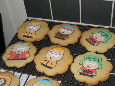 Adorable And Delicious South Park Cookies Birthday Party At Park