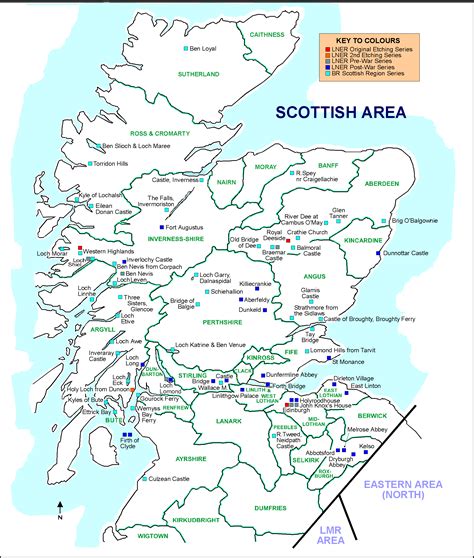 Printable Scotland Map