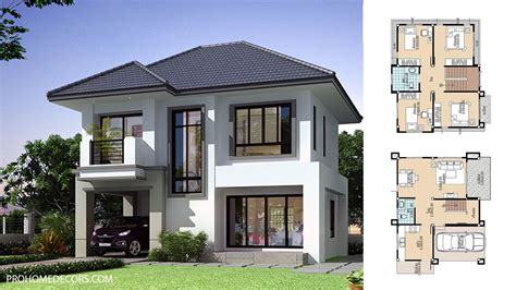 Four Bedroom House Plan Design