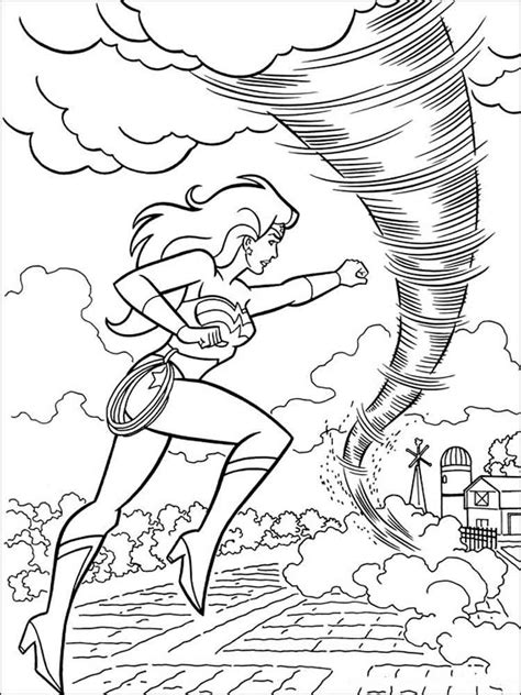 Wonder Woman Coloring Pages Free Printable Wonder Woman