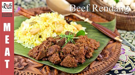 How To Make Beef Rendang Roti N Rice Youtube