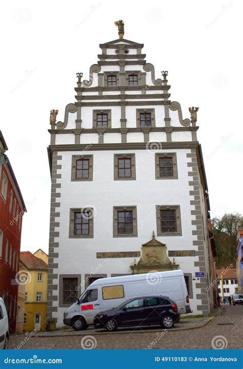 German Renaissance Pretty House Stock Image Image Of Facade Outdoor