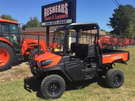 The right sized tractor makes all the difference. RTV850 Gas Powered | Packages | Beshears Kubota