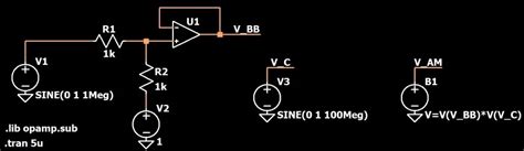 Amplitude Modulation Demodulation Circuit Circuit Diagram