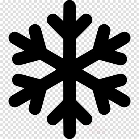 Snowflake Silhouette Clip Art Library