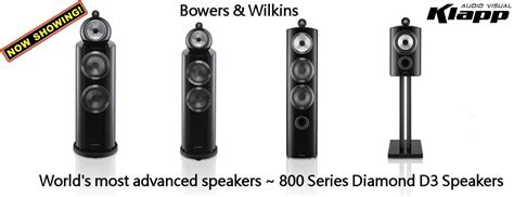 Bowers And Wilkins 800 Series Diamond Speakers Klapp Audio Visual