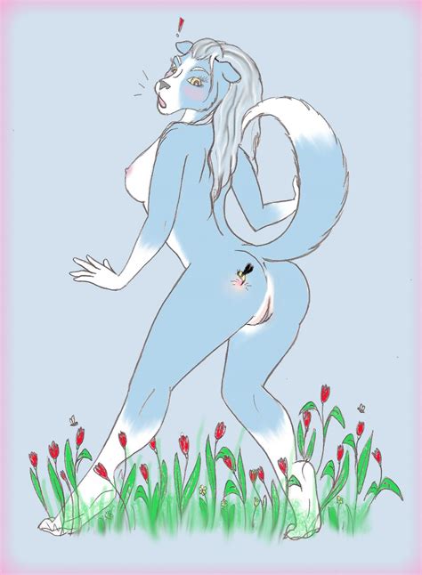 Rule 34 Antennae Anthro Bee Bee Sting Blue Blush Breasts Canine