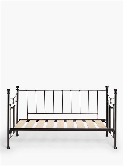Wrought Iron And Brass Bed Co Lily Iron Day Bed Frame Single At John