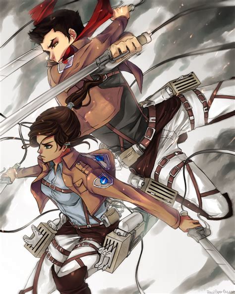 Attack On Titan X Legend Of Korra Crossover Art By Pencilpaperpassion