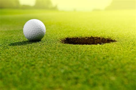 Green Hole In The Edge Of The Golf Stock Photo Free Download