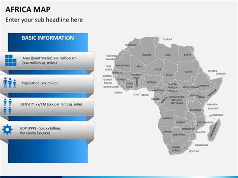 Africa Editable Powerpoint Map Presentationgo Images