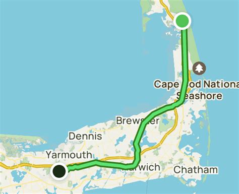 Cape Cod Rail Trail Massachusetts 594 Reviews Map Alltrails