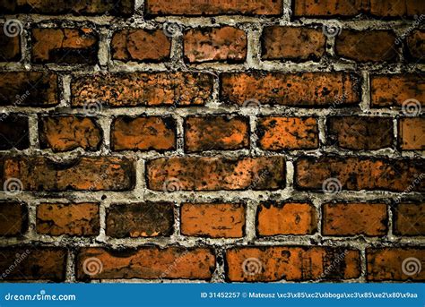 Grunge Red Brick Wall Background Or Texture Stock Image Image Of