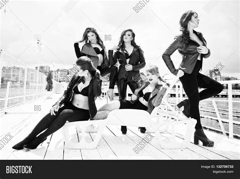 Group Sexy Models Image And Photo Free Trial Bigstock