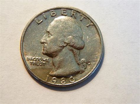 1980 P Washington Quarter Error Filled In P On Mint Mark For Sale
