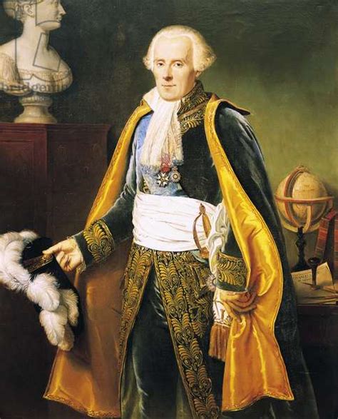 Portrait Of Pierre Simon Laplace Beaumont En Auge 1749 Paris 1827