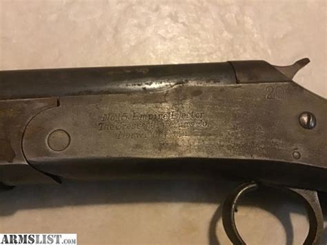 Armslist For Sale 1930s Vintage Crescent Arms 20 Ga Shotgun