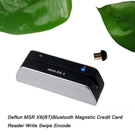 Deftun Msr X6bt Mini Portable Msrx6bt Bluetooth 3 Tracks Magnetic