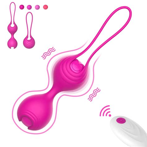 Wireless Remote Control Silicone Vibrator For Women Speeds Vibrating Viginal Ball Kegel Ball