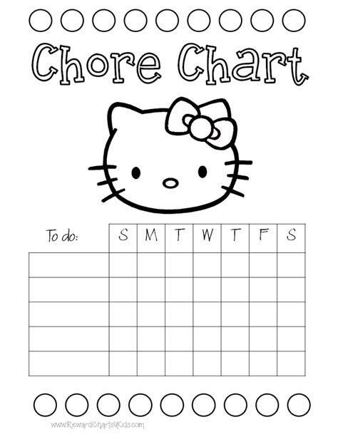 Chore Charts For Kids