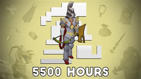 Runescape Ultimate Ironman 5500 Hours Playtime Montage Osrs Youtube