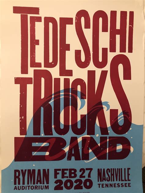 Tedeschi Trucks Band Live At Ryman Auditorium On 2020 02 27 Free Download Borrow And