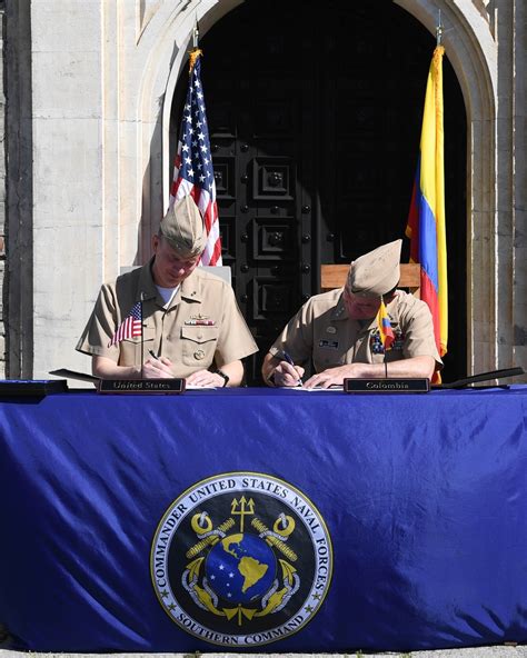 Dvids Images 4th Fleet Conducts Maritime Staff Talks With Colombia