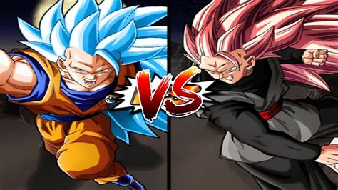 Goku Blue Ssj 3 ĐỐi ĐẦu Black Goku Ssj3 Dragon Ball Super Song Đấu