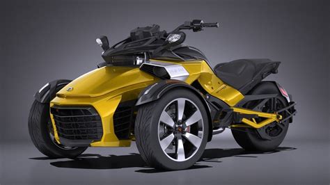 Can Am Spyder 2018 3d Model Cgtrader