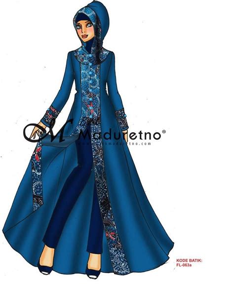 Batik Maduretno Model Pakaian Hijab Model Baju Wanita Sketsa Model