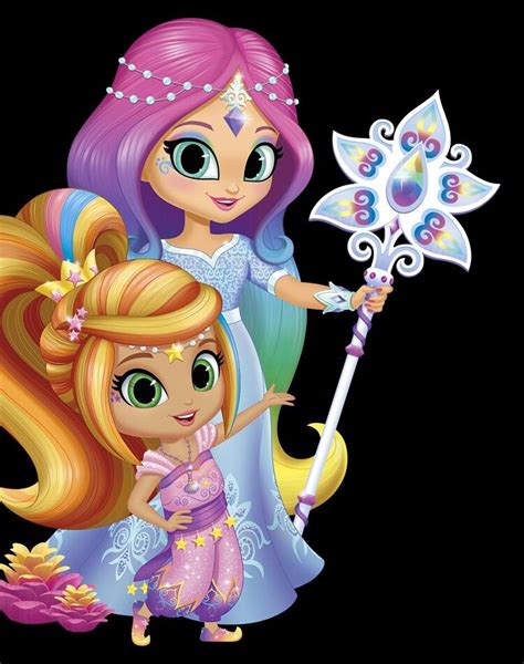 Leah Shimmer And Shine Coloring Page For Kids