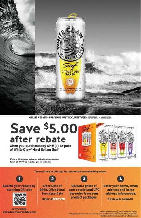 Offer Code For White Claw Rebate