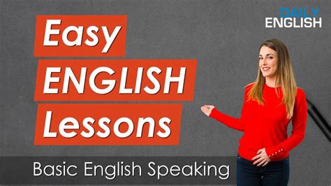 Easy English Lessons For Beginner Level Basic English Speaking