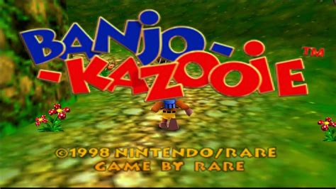 Banjo Kazooie 1 First Time Playing Sort Of Youtube