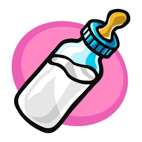 Baby Bottle Milk Vector Icon 553088 Vector Art At Vecteezy