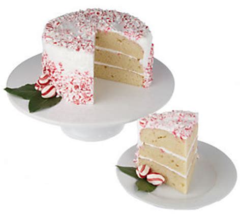 Making the cake is as easy as combining the ingredients and letting your home fill with the most amazing aromas. Paula Deens 3.25 lb. Holiday Peppermint Layer Cake — QVC.com