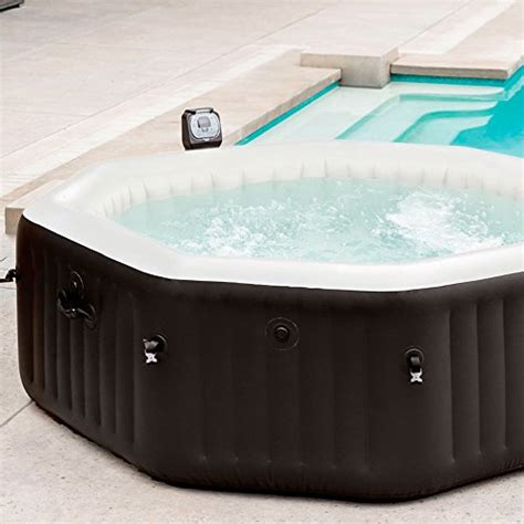 Intex Pure Spa Jet And Bubble Deluxe 6 Person Octagonal Inflatable Hot