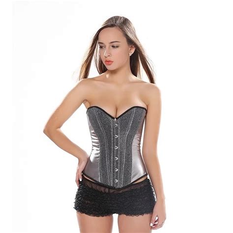 Daisy Corsets Intimates And Sleepwear Daisy Satin Bedazzled Back Lace Up Corset With Matching