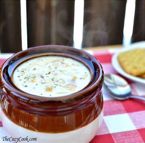 New England Clam Chowder The Cozy Cook Recipes Cooking Creamy