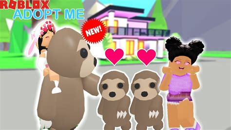 Were you looking for some codes to redeem? Roblox Adopt Me Youtube Sloth - Robux Generator No Verification For Kids 2019