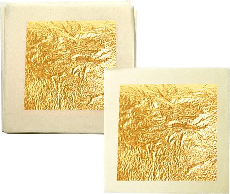 10 Packs 24k Edible Gold Leaf Sheets Gold Foil Sheets Gold