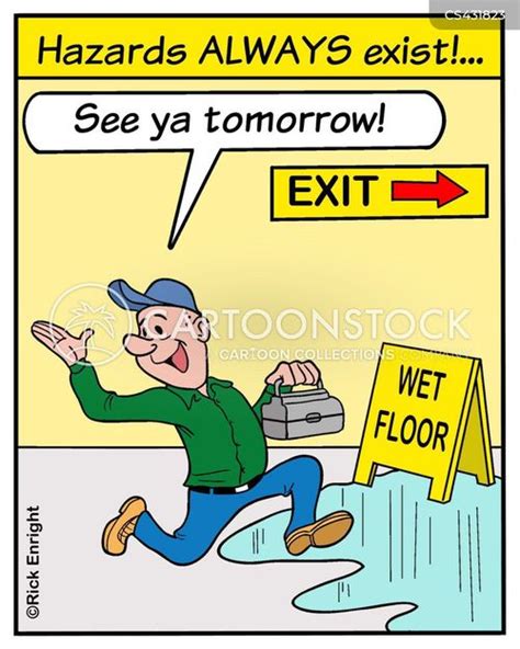 Safety Rules Cartoons And Comics Funny Pictures From Cartoonstock